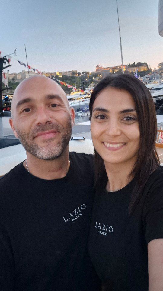 Régis et Fiona, fondateurs de Lazio Traiteur